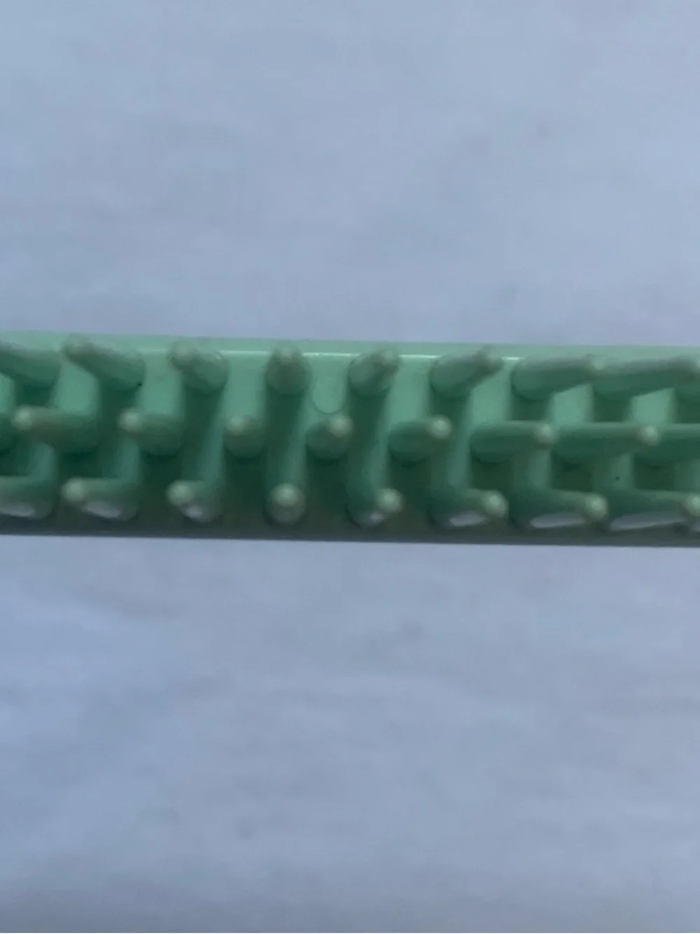 Vintage Estée Lauder Light Green Hair Teasing comb